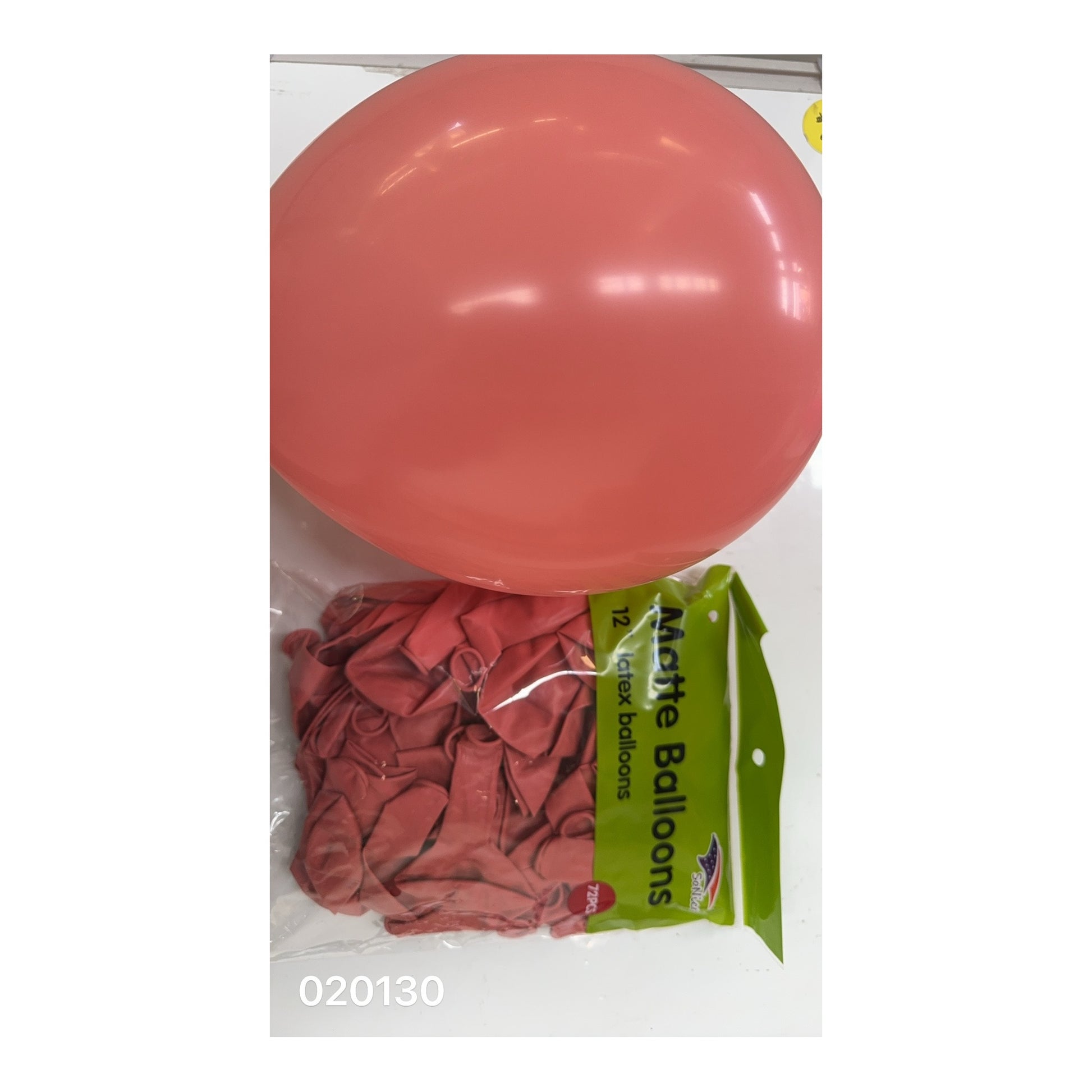 12" Balloon Matte Pink 72 ct 48/case