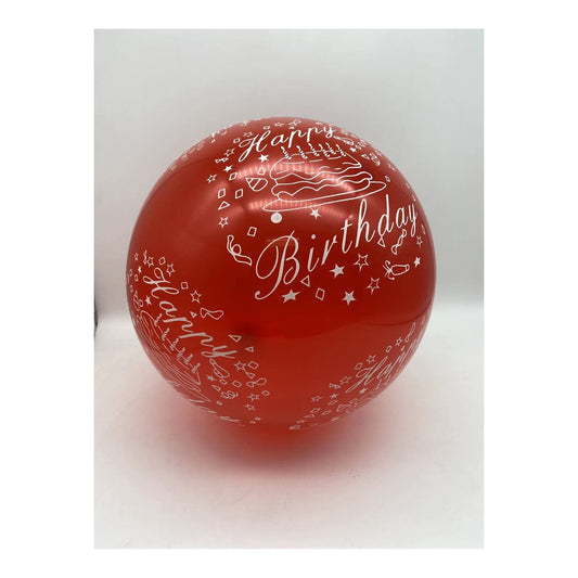 (c) Balloon Happy Birthday Red 36ct
