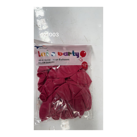 Balloon 36 ct H/Pin