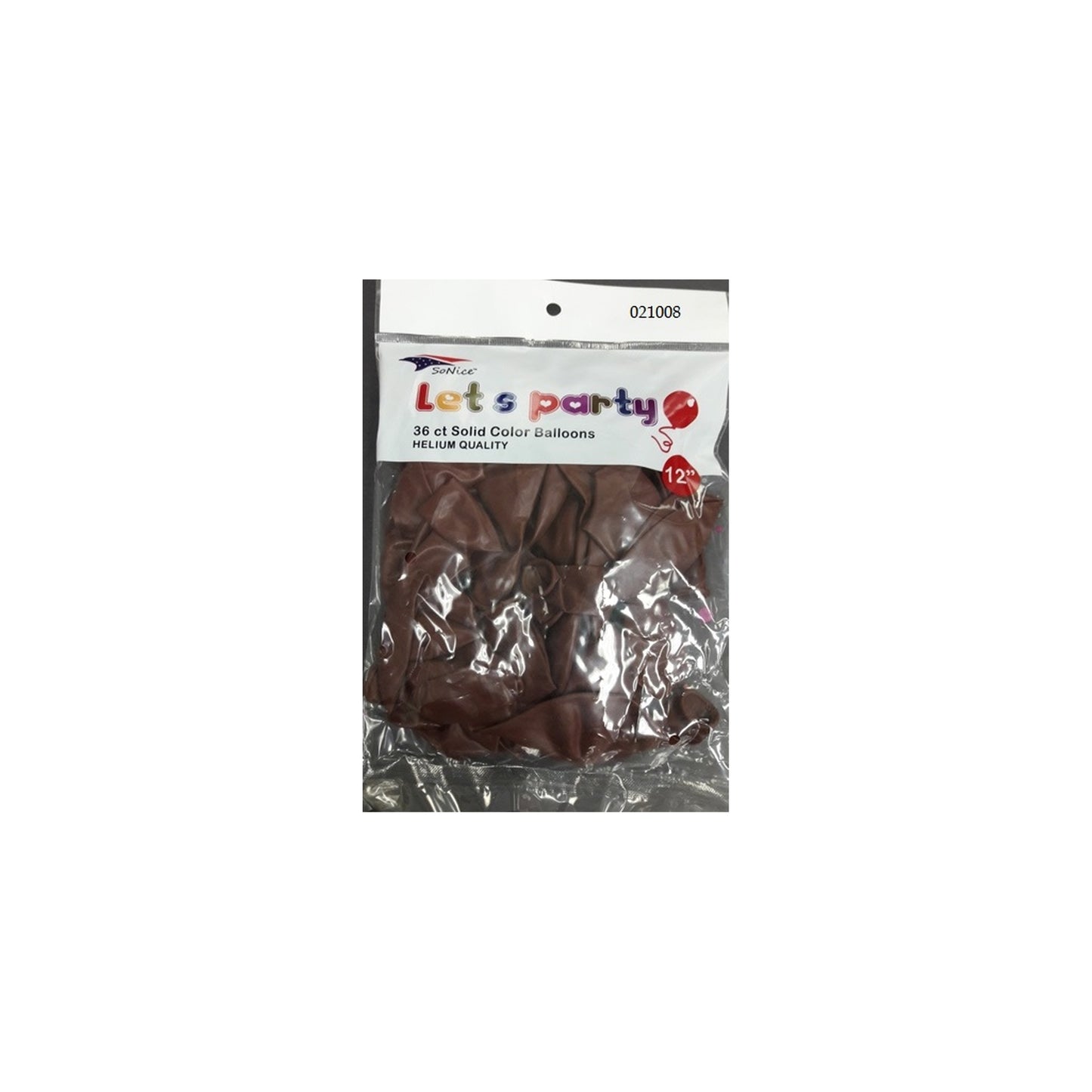 Balloon 36 ct Brown