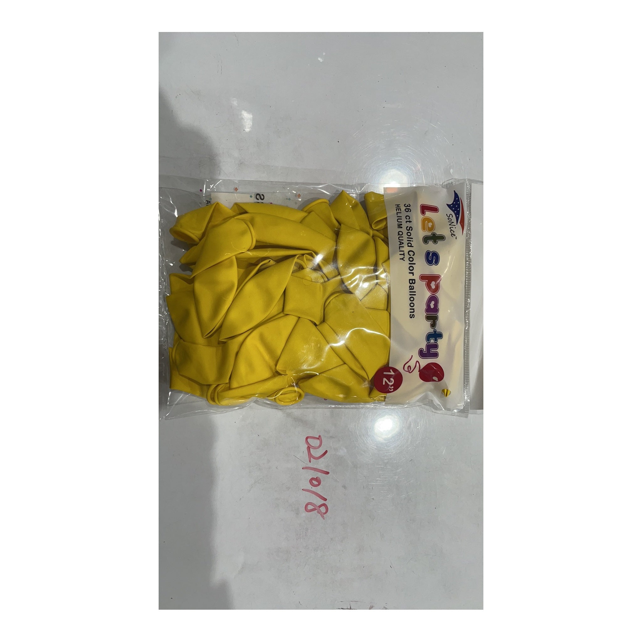 Balloon 36 ct Yellow
