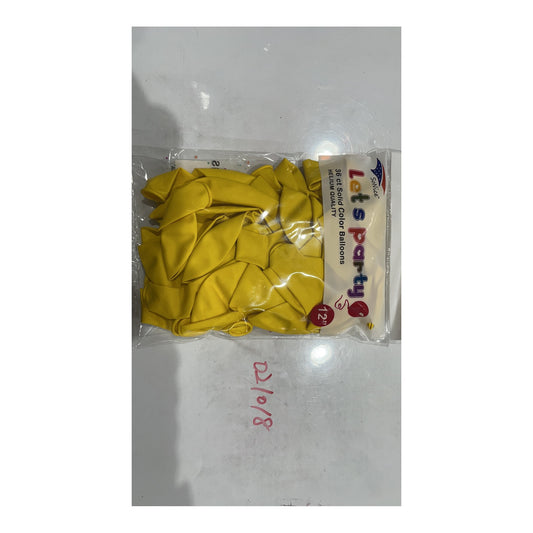 Balloon 36 ct Yellow