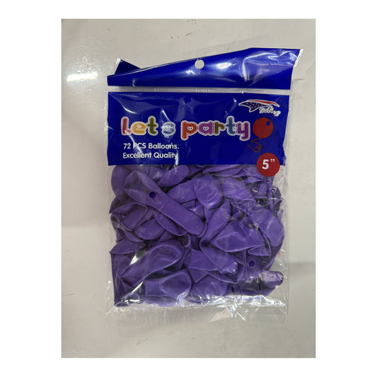 5" Balloon Lavender