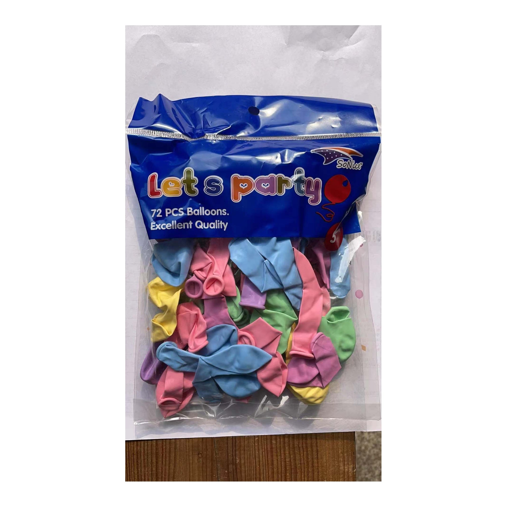 5" Balloon Pastel Mix
