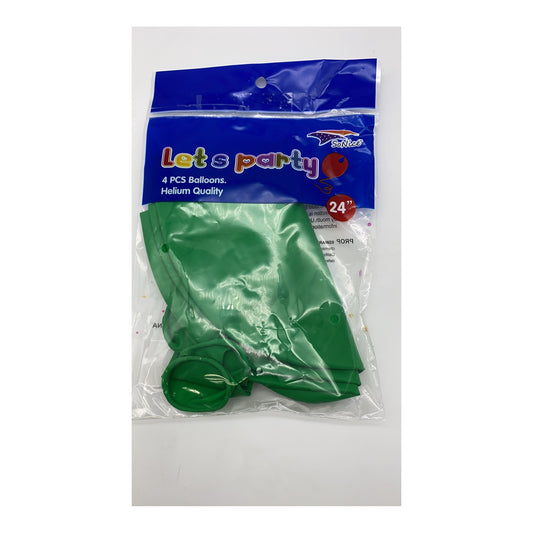 4Pc 24" Balloon Emerald