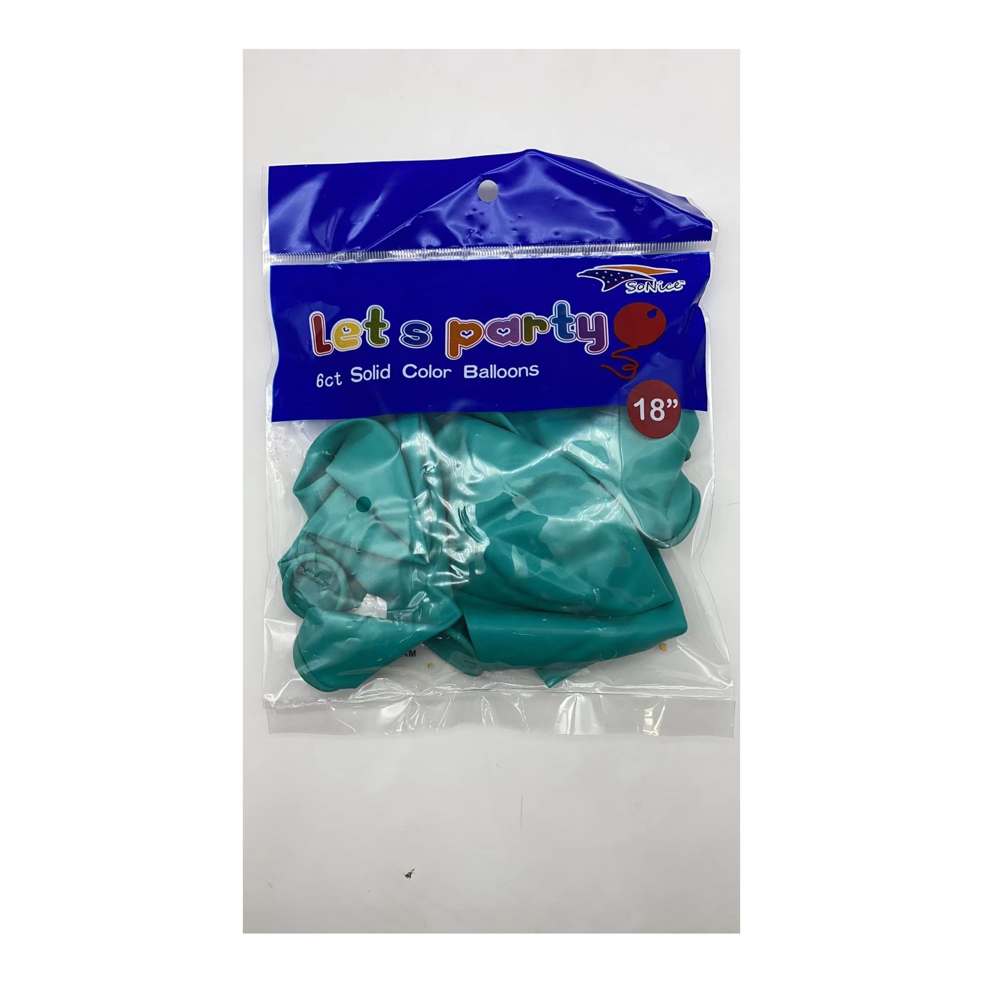 18"Balloon 6 ct Tqs