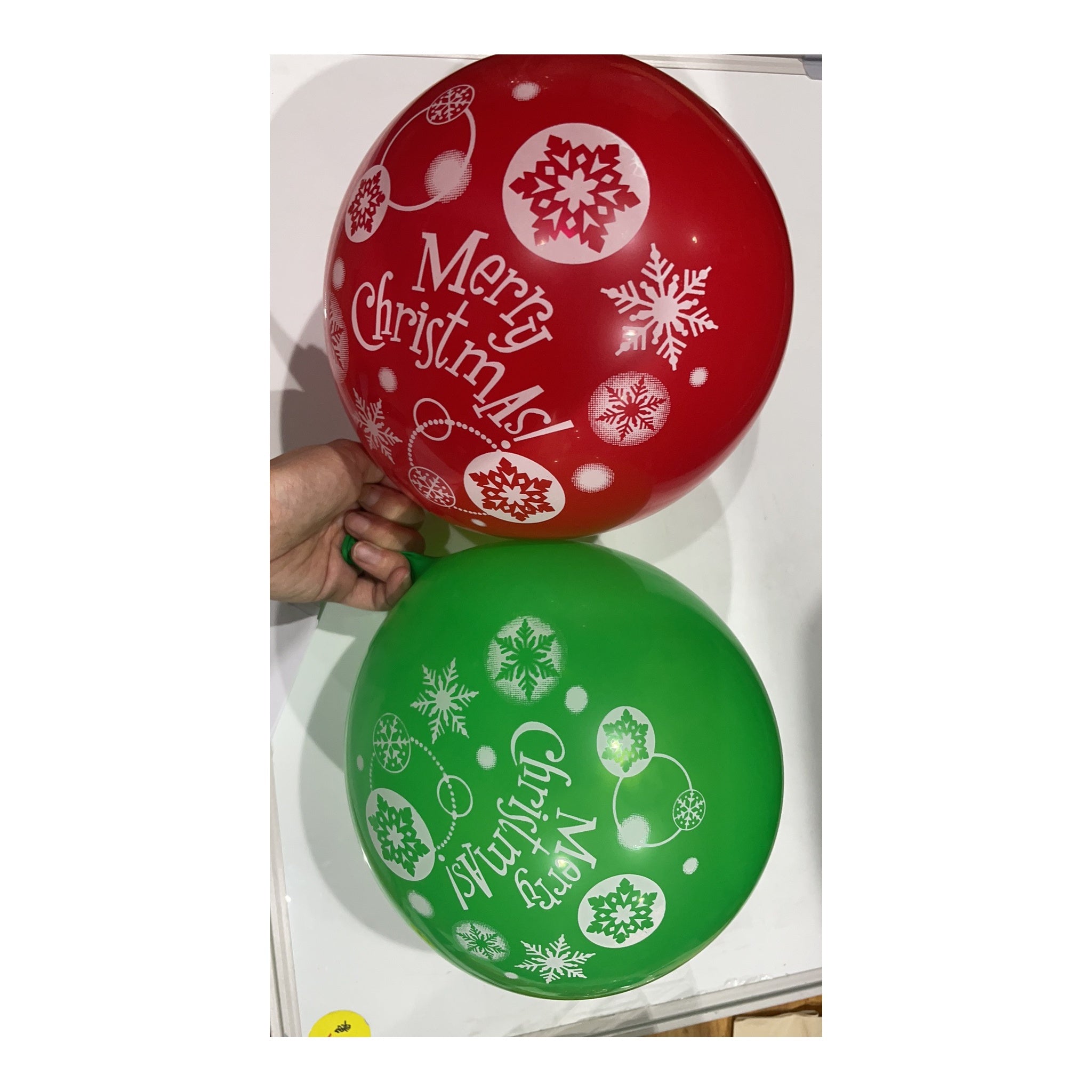 Prntd Balloon Merry Christmas