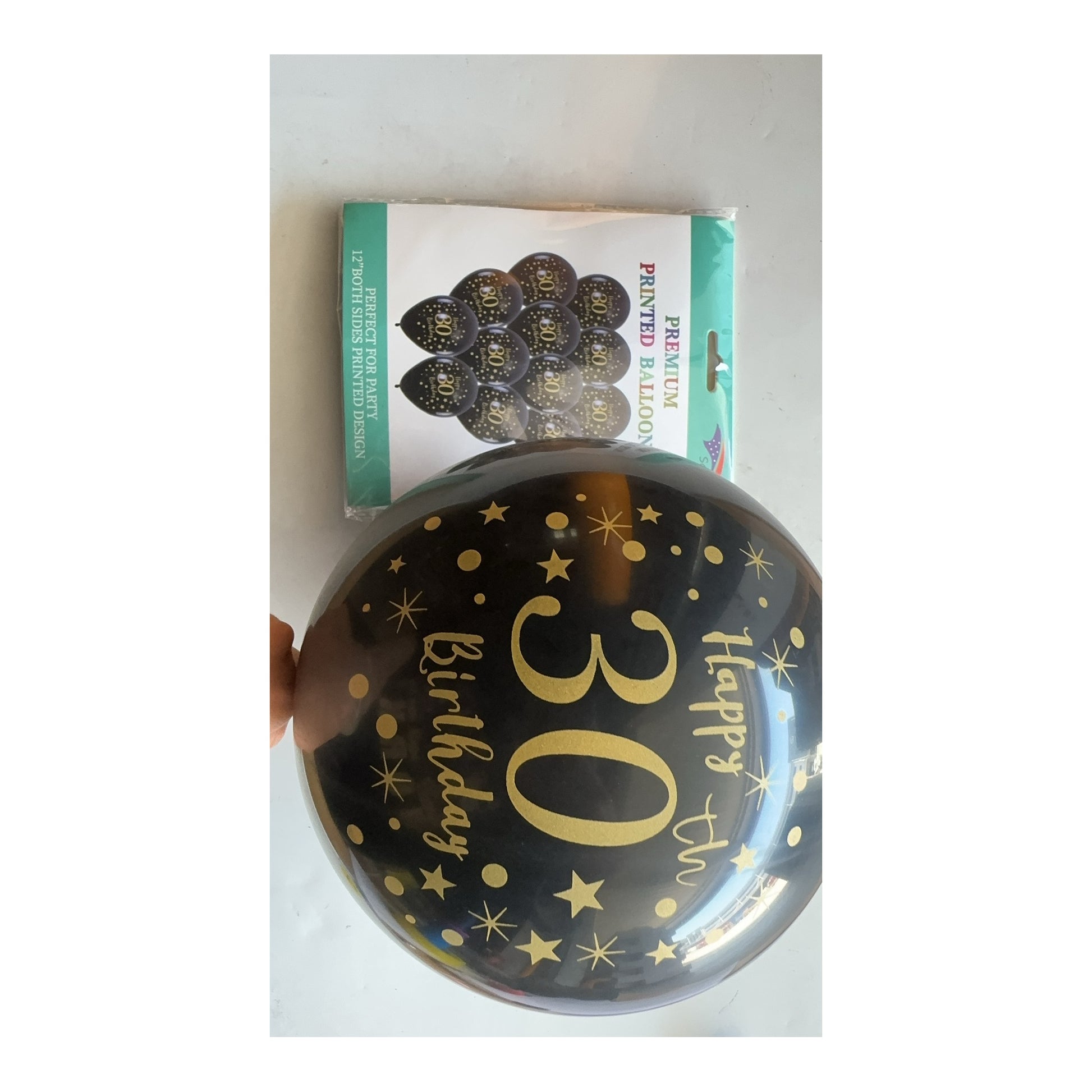 12 ct Printed Balloon Hbd30 120Pk/Cs