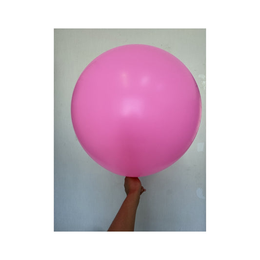 36" Latex Balloon 2Pcs Light Pink 120Pk/Cs