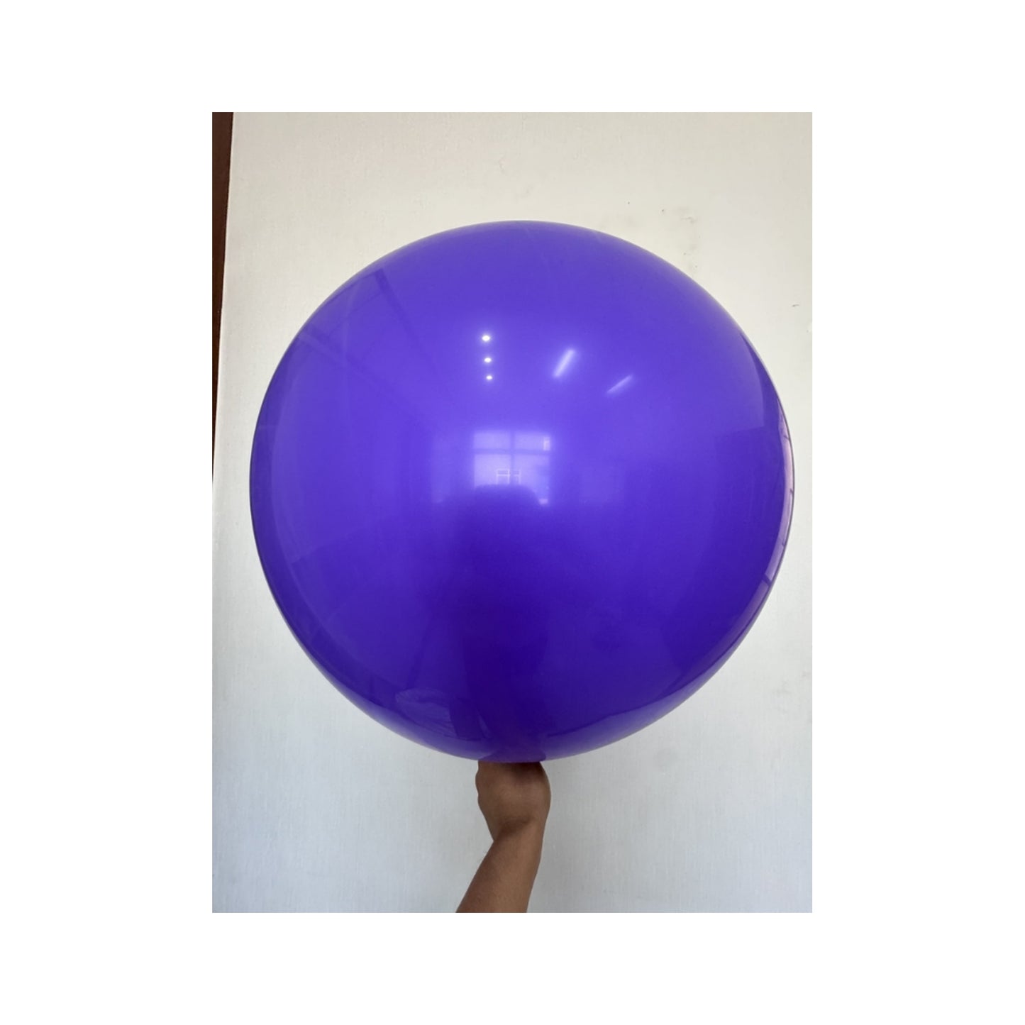 36" Latex Balloon 2Pcs Purple 120Pk/Cs