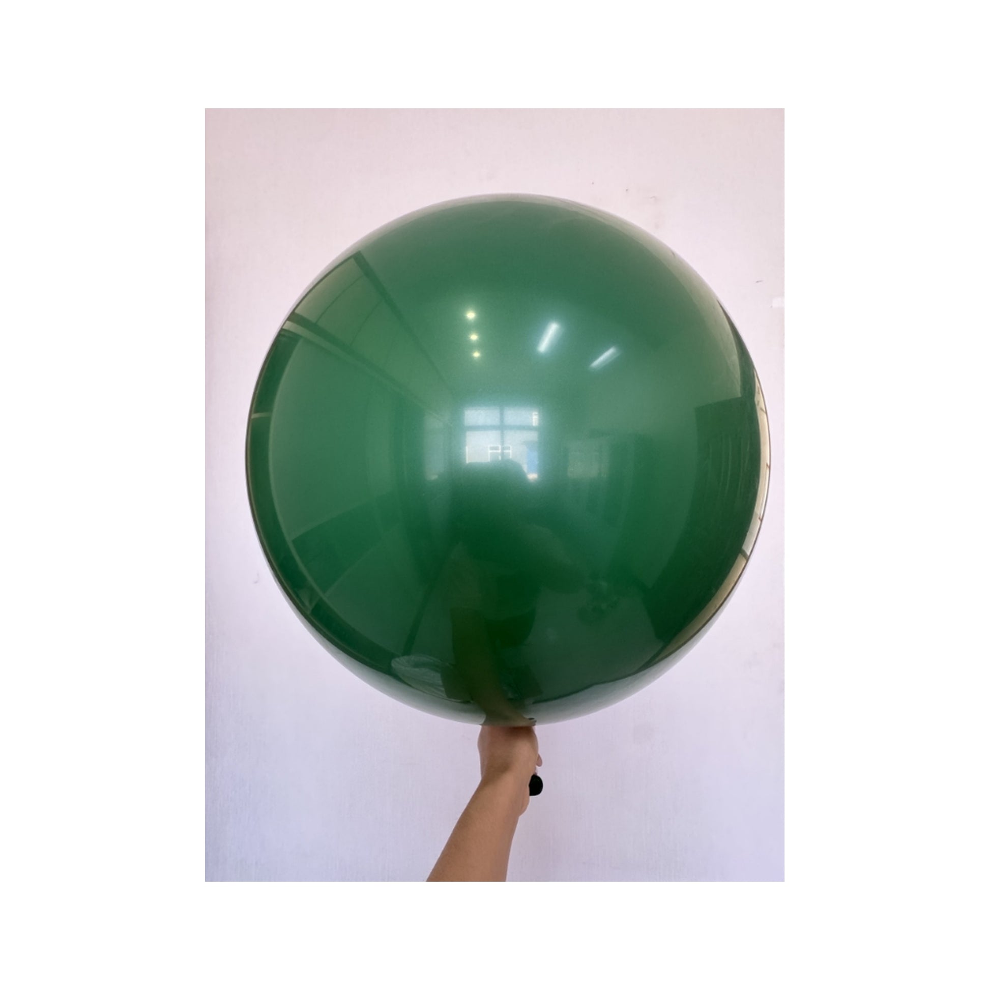 36" Latex Balloon 2Pcs Emerald 120Pk/Cs