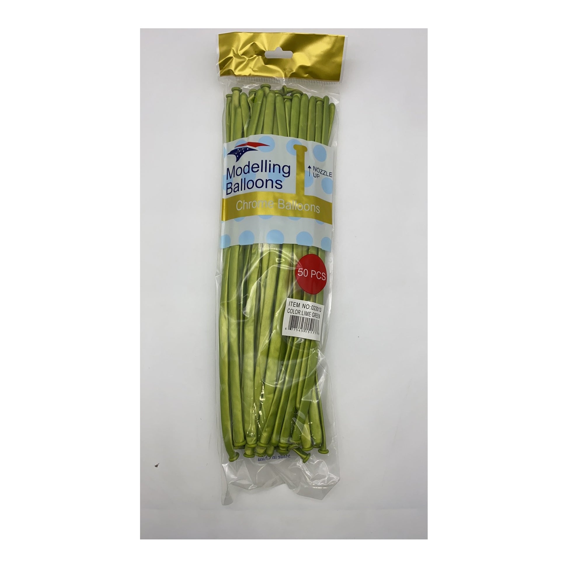 50 ct C/Modeling Balloon Grn