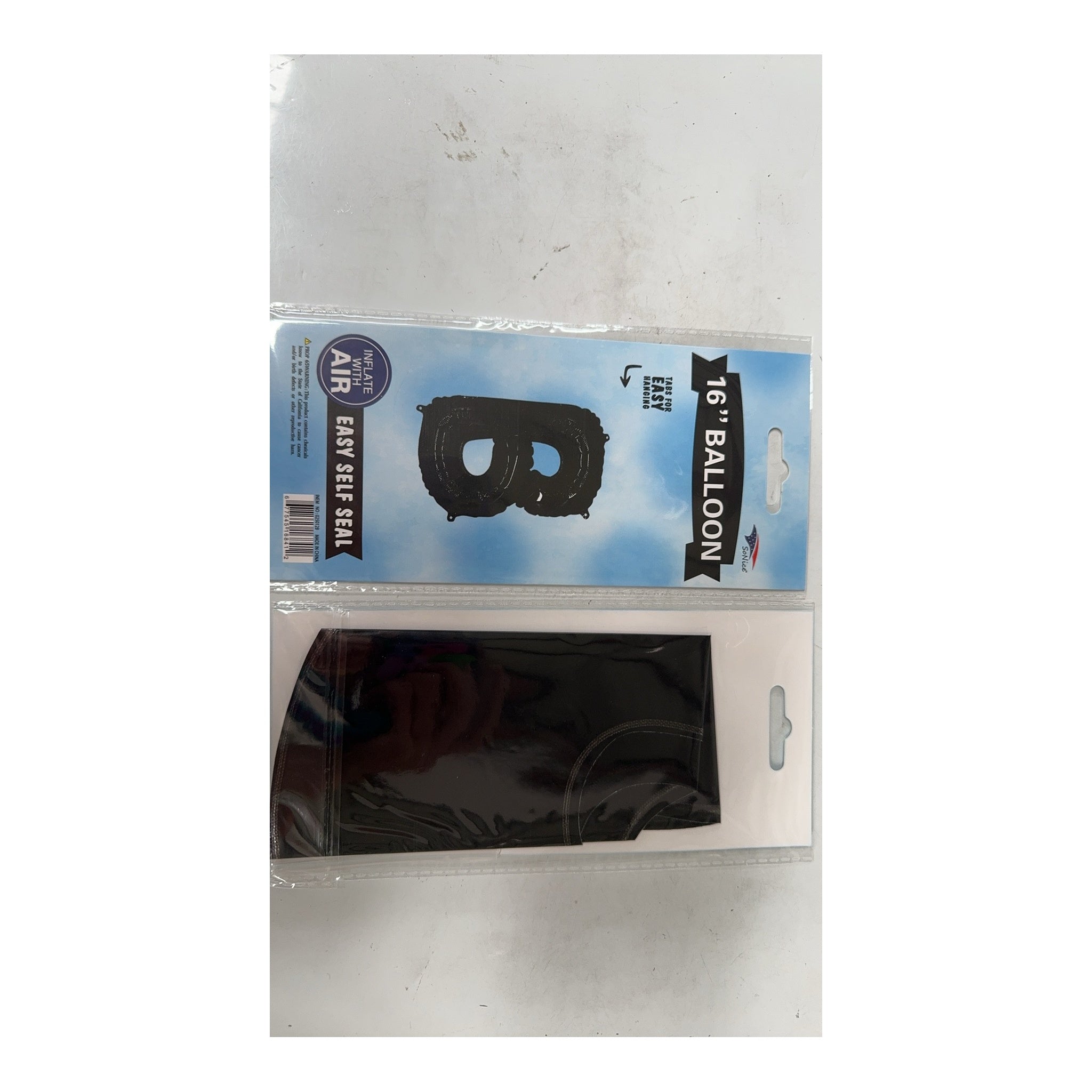 16"Foil Balloon Letter B Black