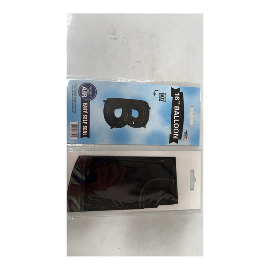 16"Foil Balloon Letter B Black