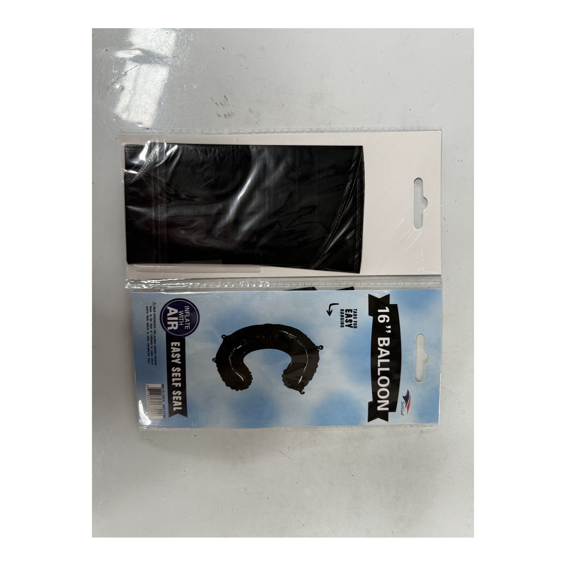 16"Foil Balloon Letter C Black