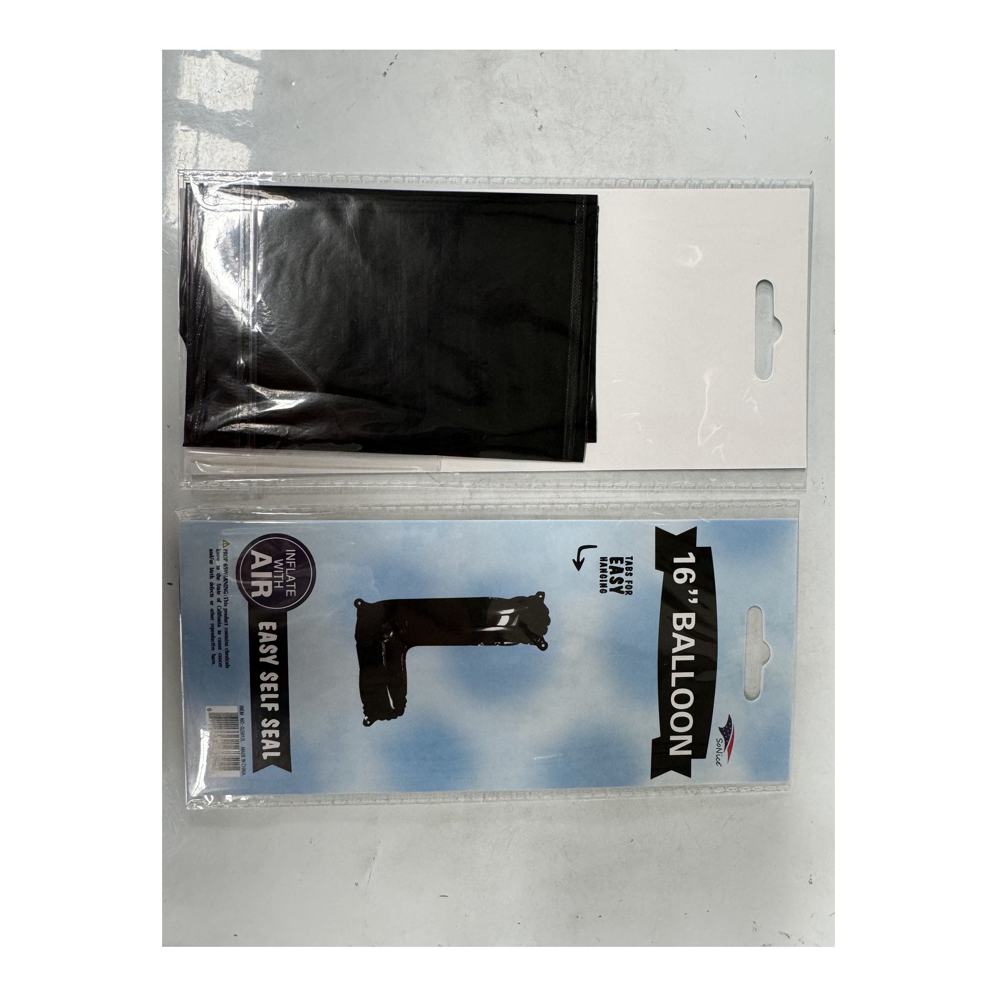 16"Foil Balloon Letter L Black
