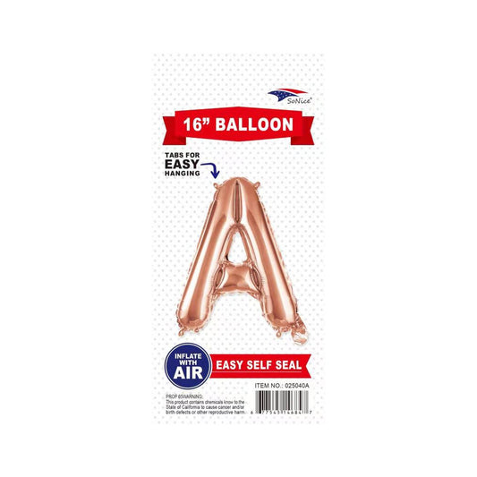 16"Foil Balloon A Rose Gold