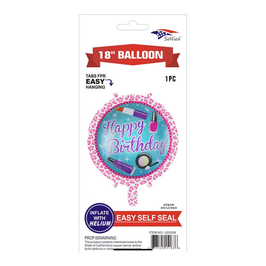 18"Mylar Balloon Spa