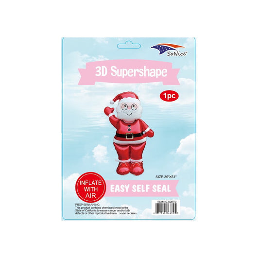 3D Balloon Merry Christmas