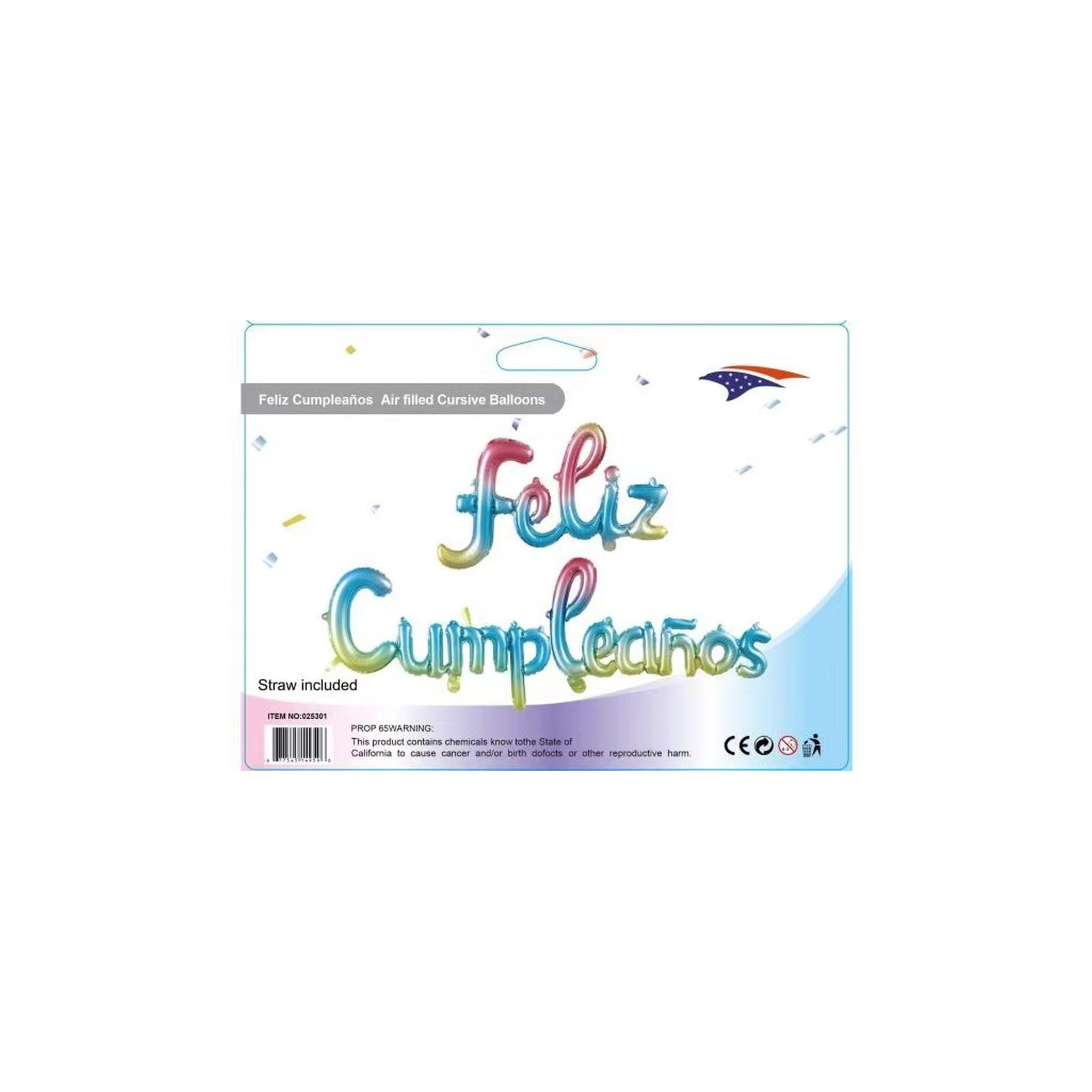 Cursive Balloon F/Cumpleanas