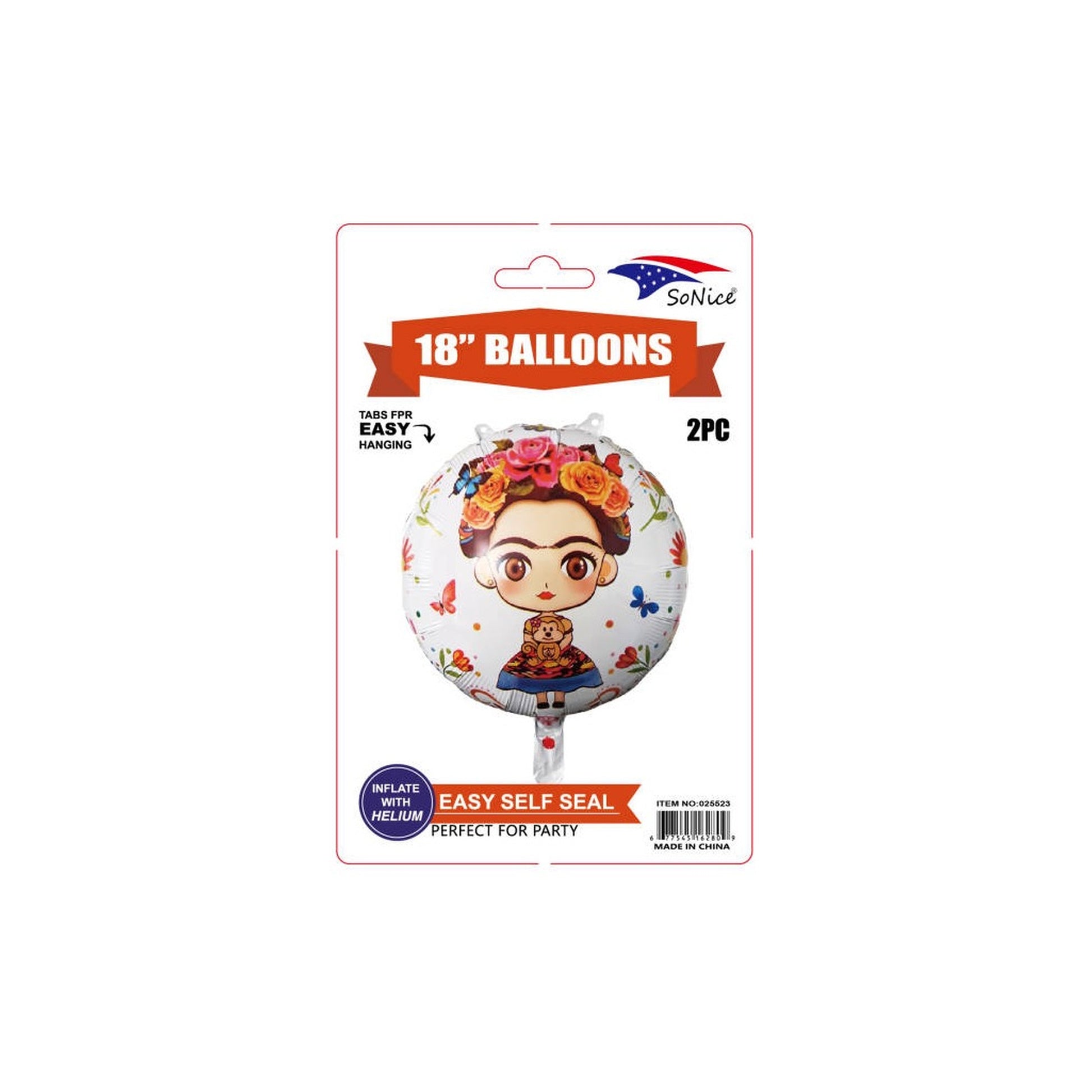 2Pc M/Balloon Frida