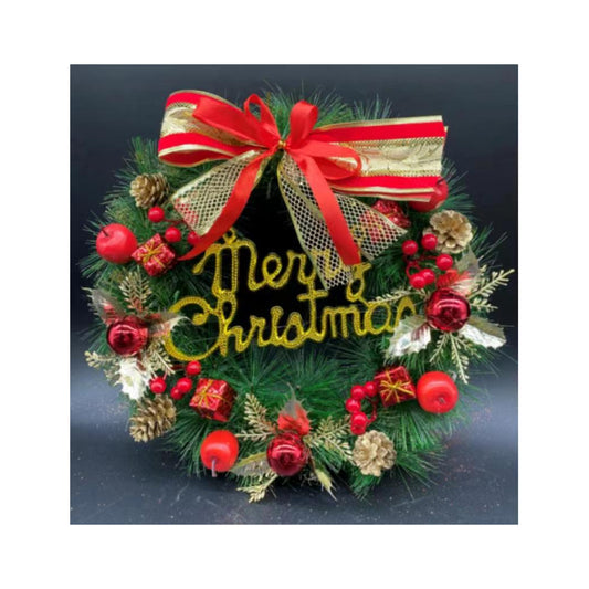 20" Christmas Wreath/Mc