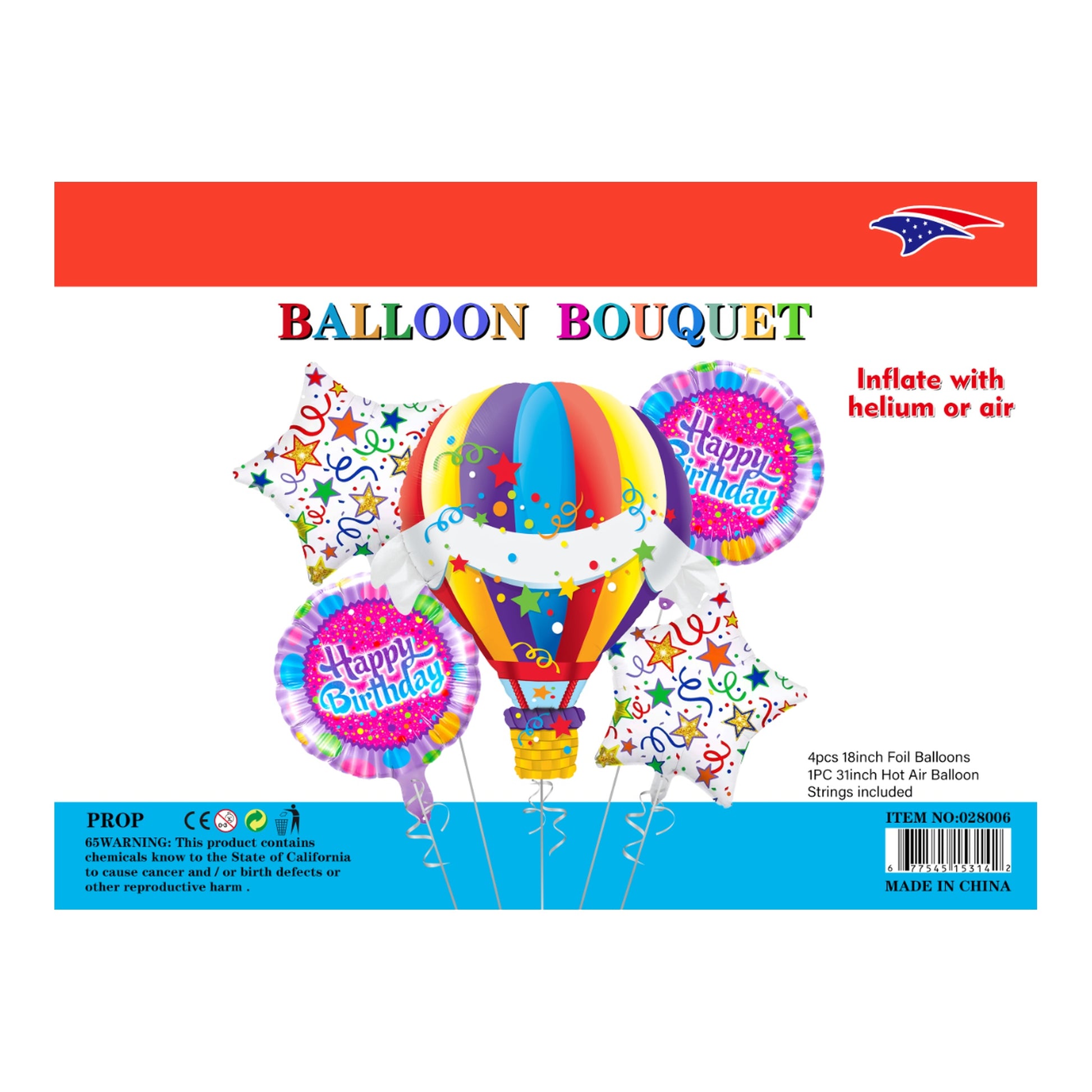 (c) Balloon Bouquet Hot-Air