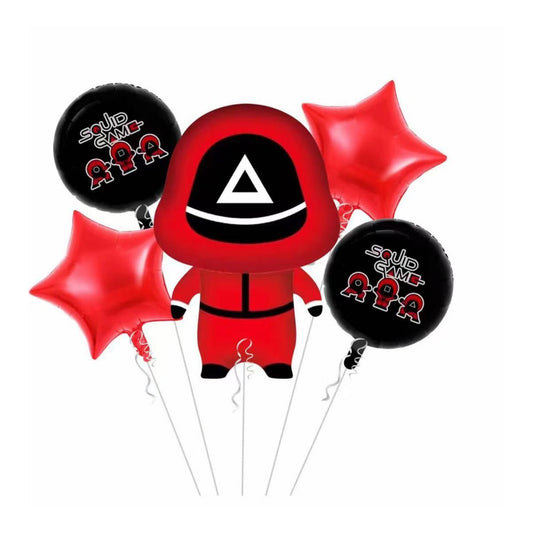 (c) Balloon Bouquet Squid Game Triangle