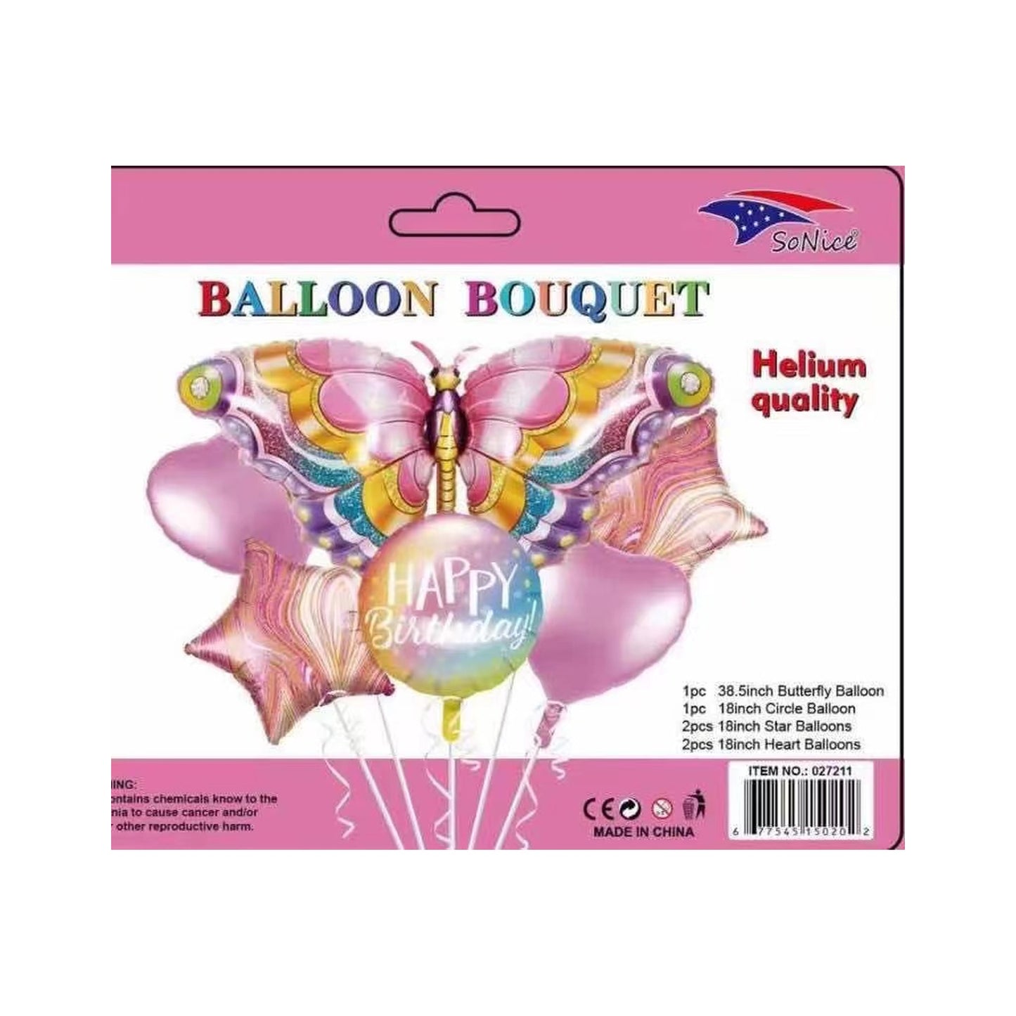 Balloon Bouquet Butterfly