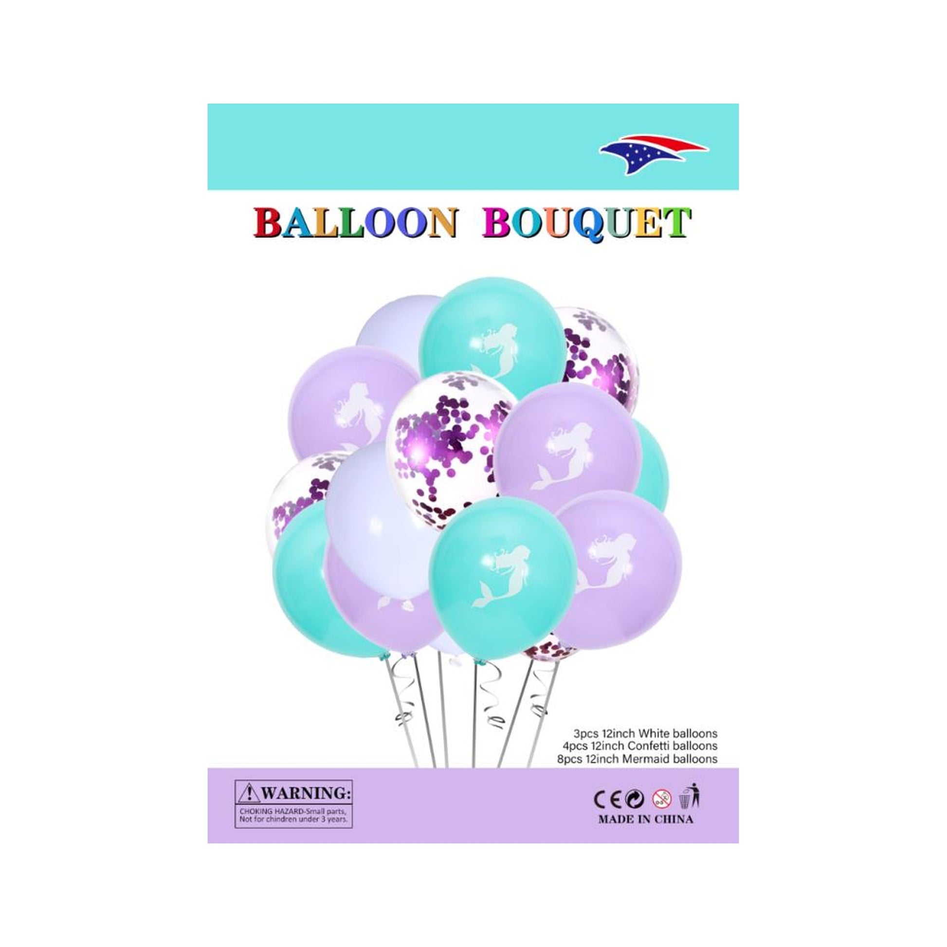 Balloon Bouquet Mermaid