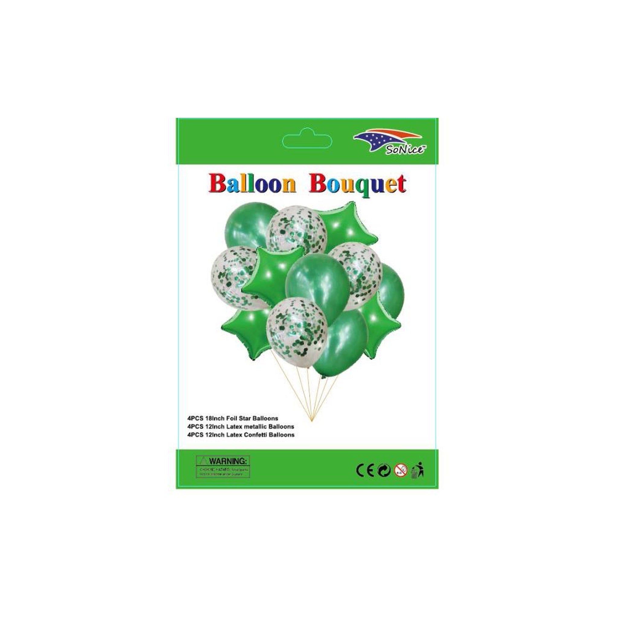 Balloon Bouquet Emerald