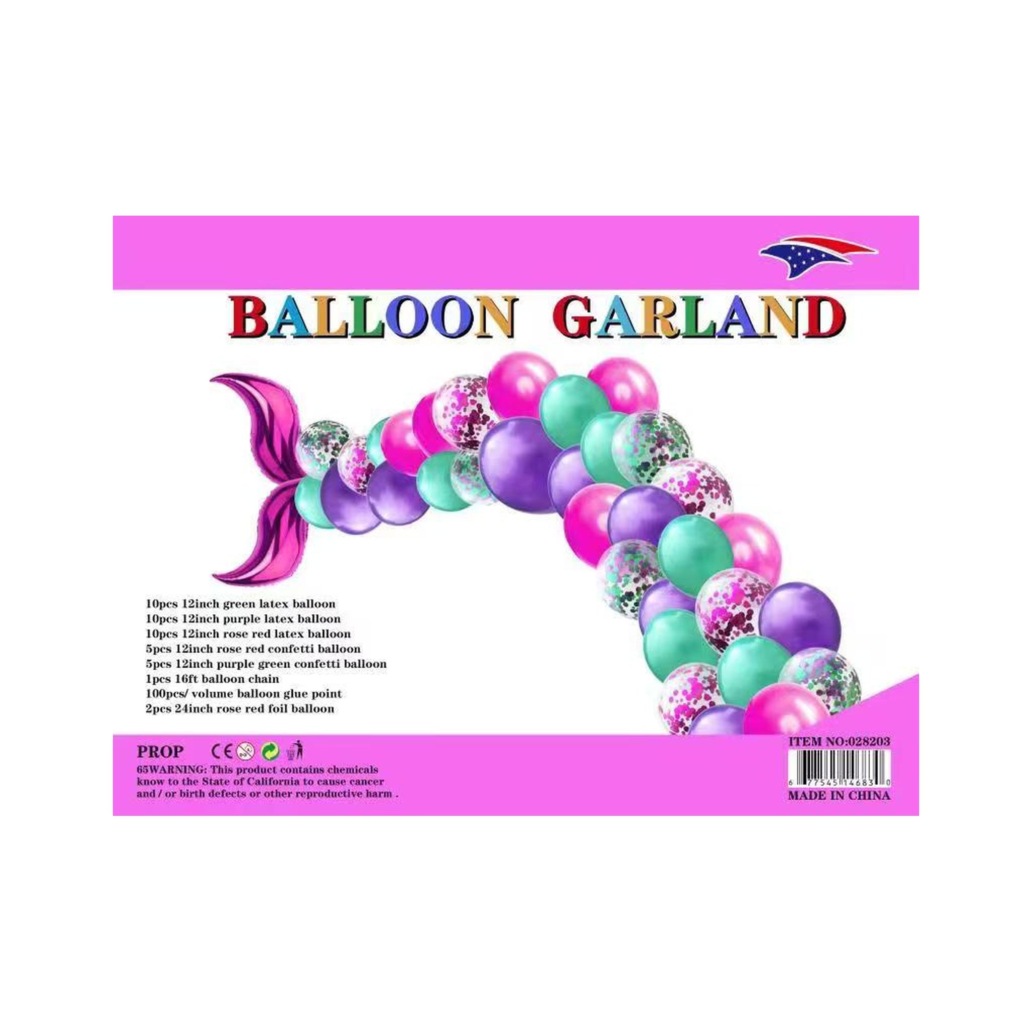 B/Galland Mermaid Pink 120 Set/Cs