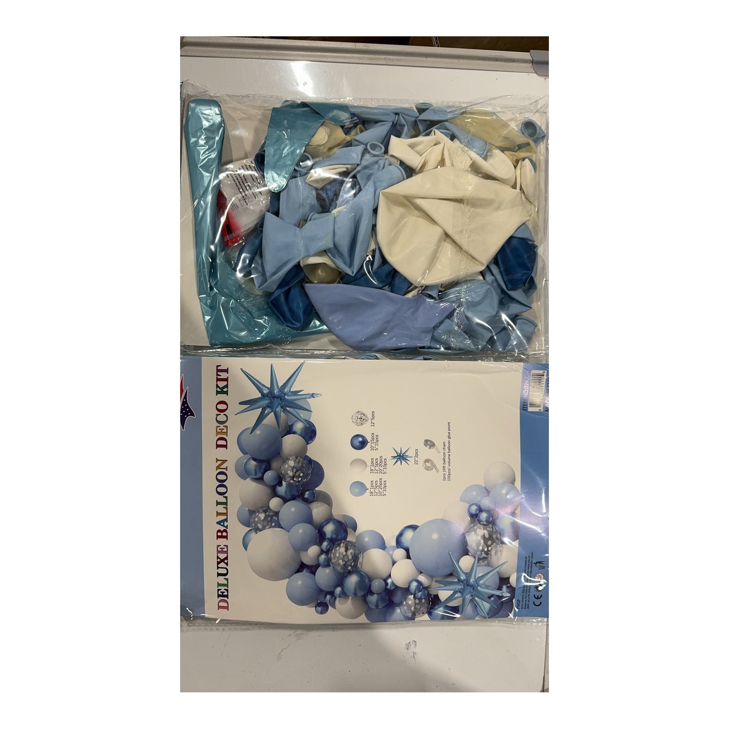 Balloon Garland Baby Blue