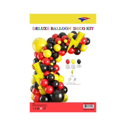 Balloon Garland Yellow Lightning