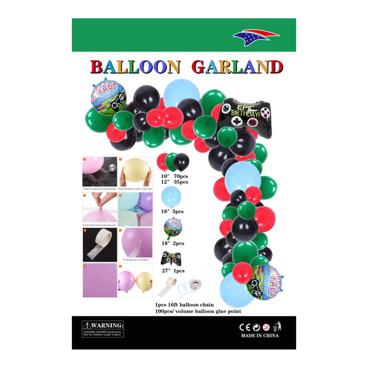 Balloon Garland Game-On