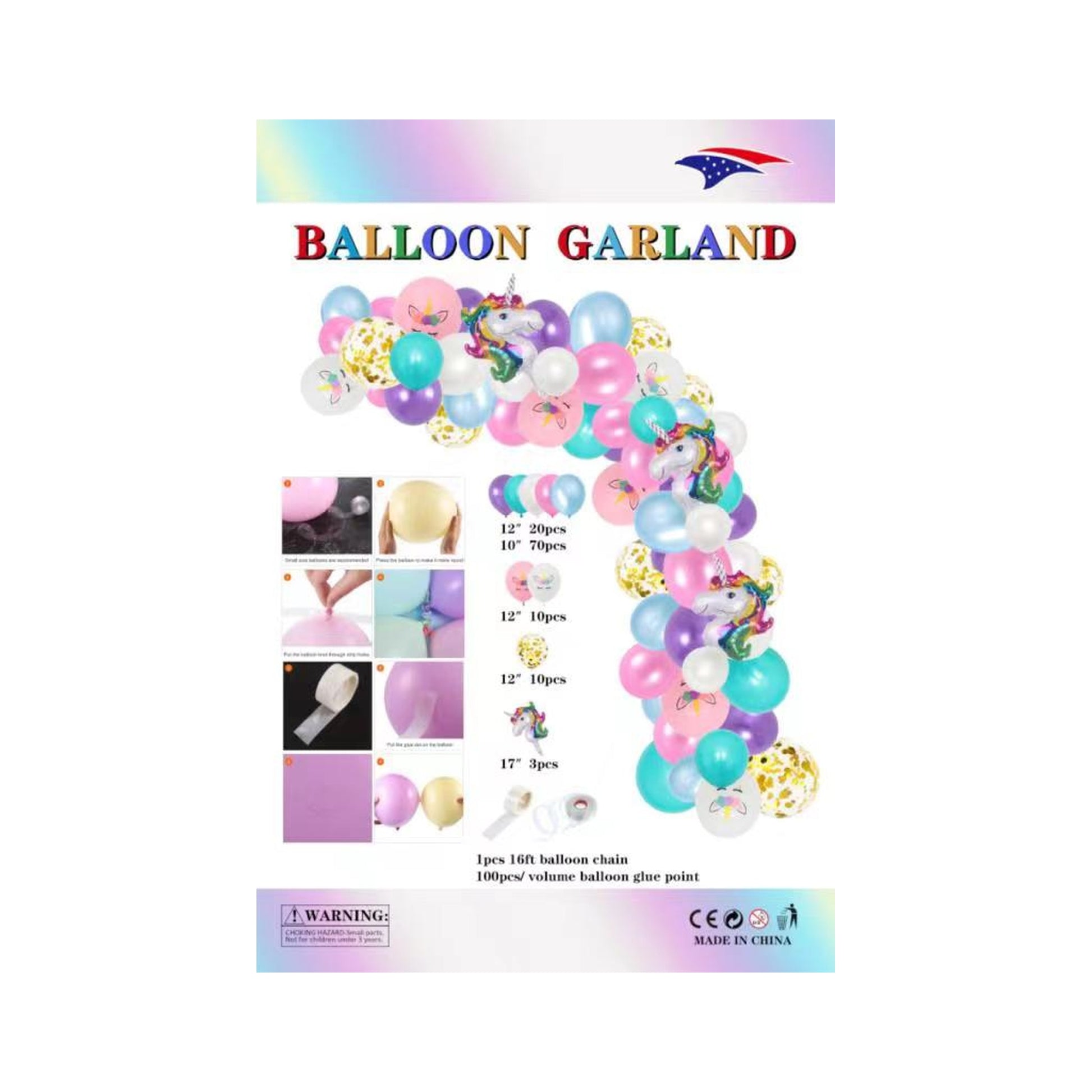 Balloon Garland Unicorn