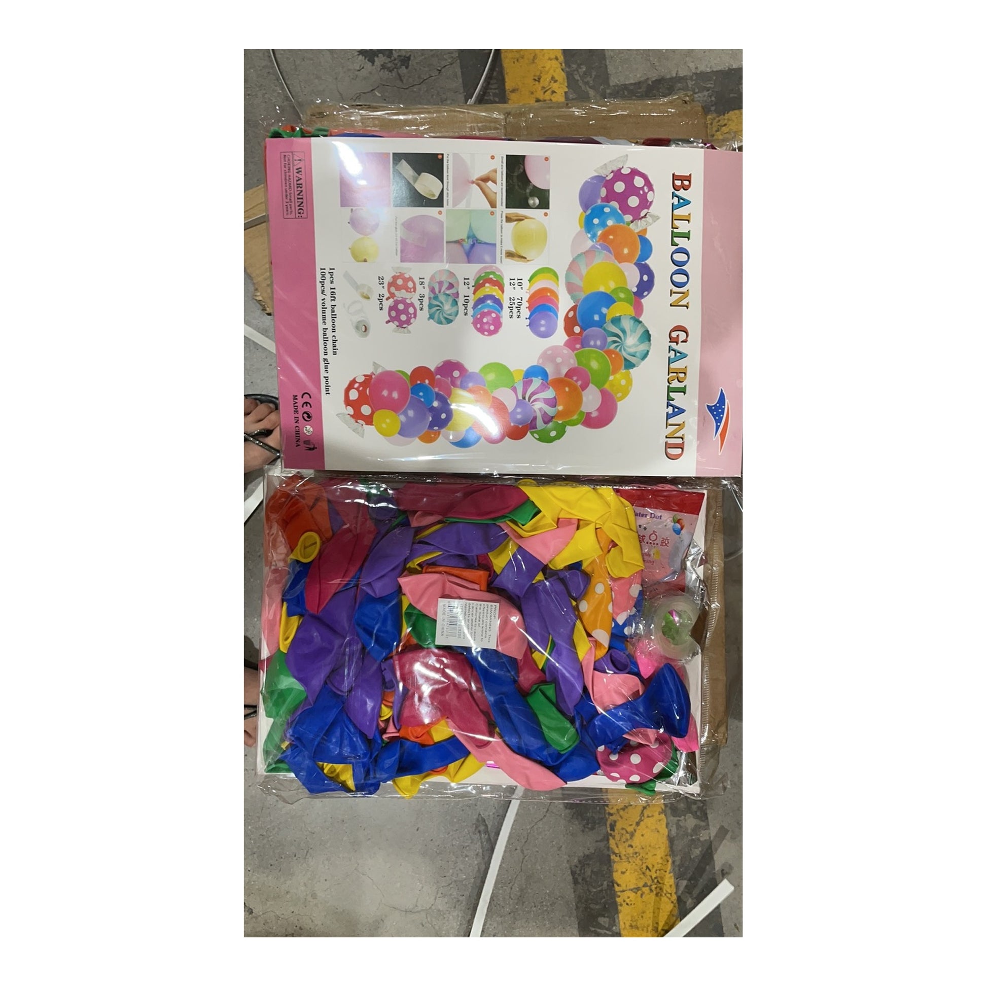 Balloon Garland Candy 60Set/Cs