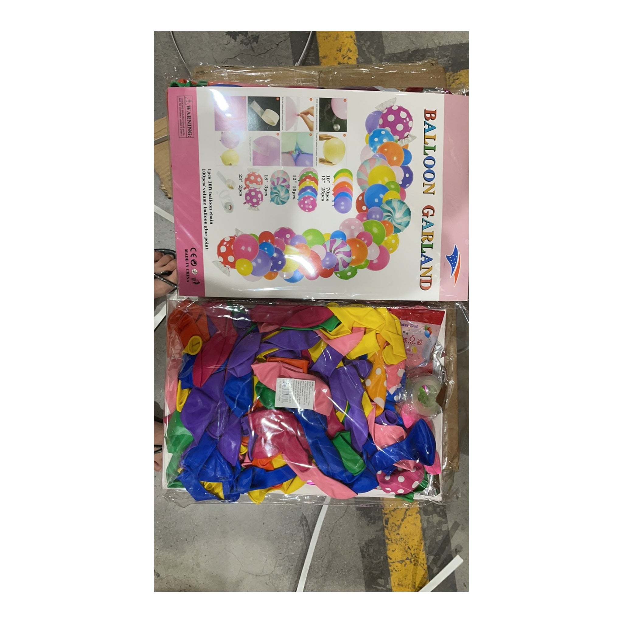 Balloon Garland Candy 60Set/Cs