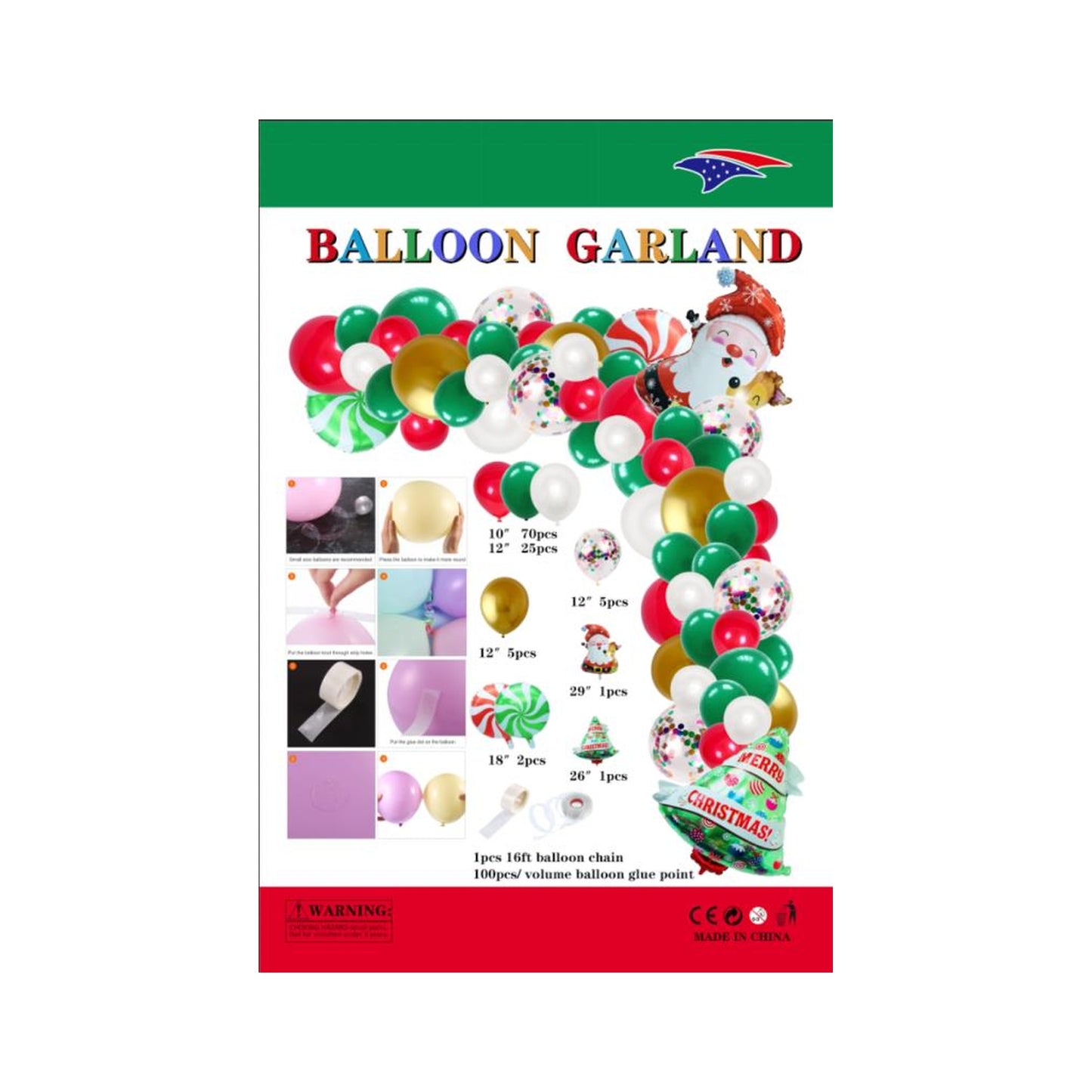 Balloon Garland Christmas