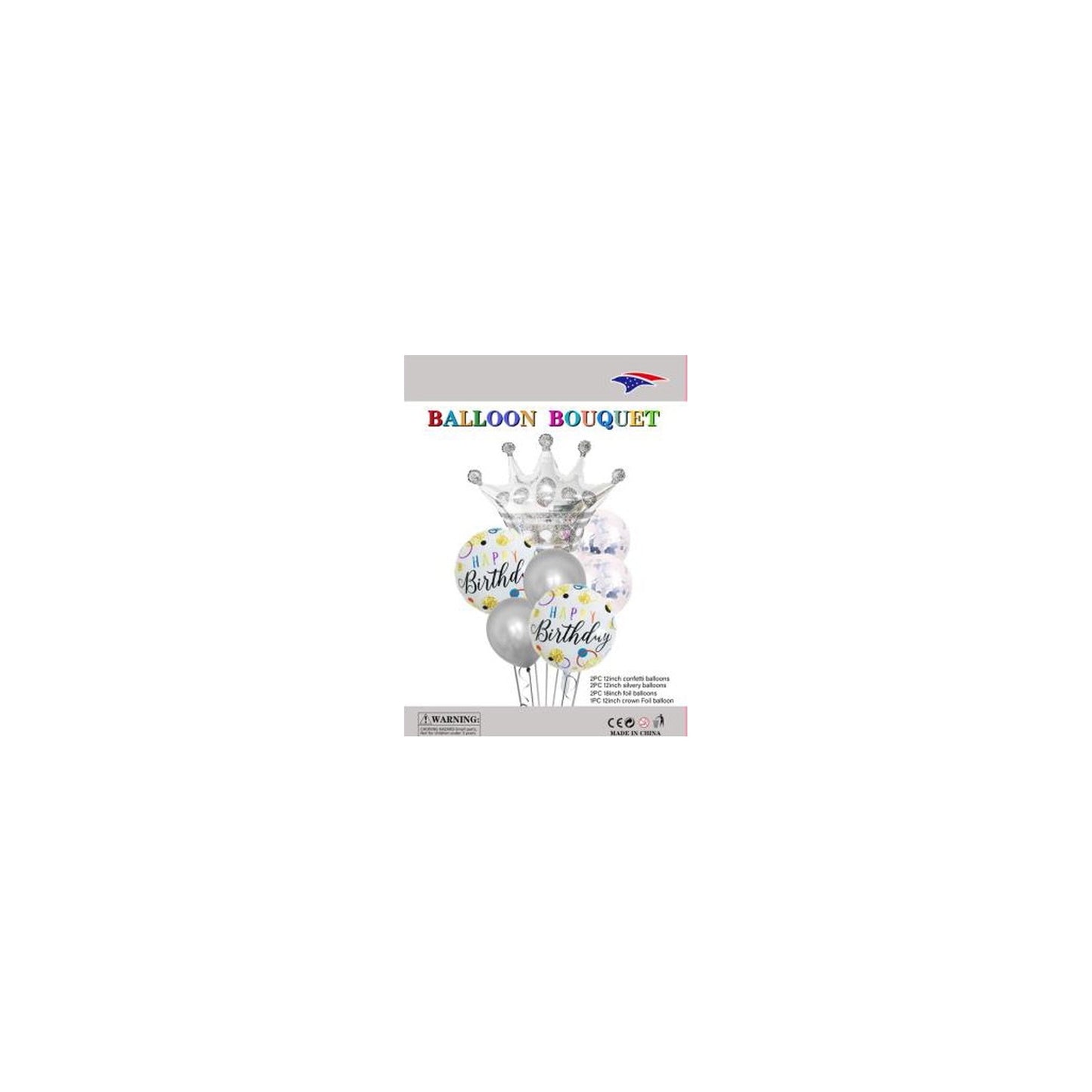 B/Bouquet Crown Silver