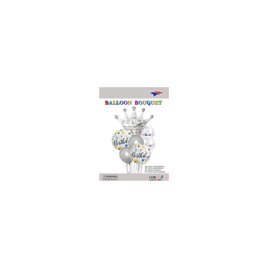 B/Bouquet Crown Silver