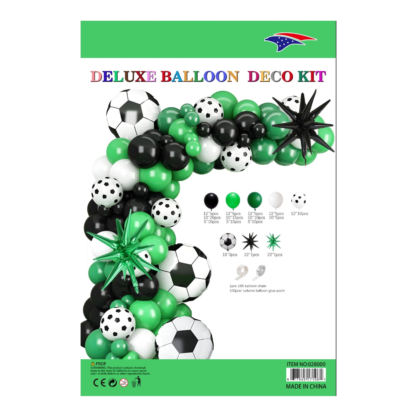 Balloon Garland Soccer