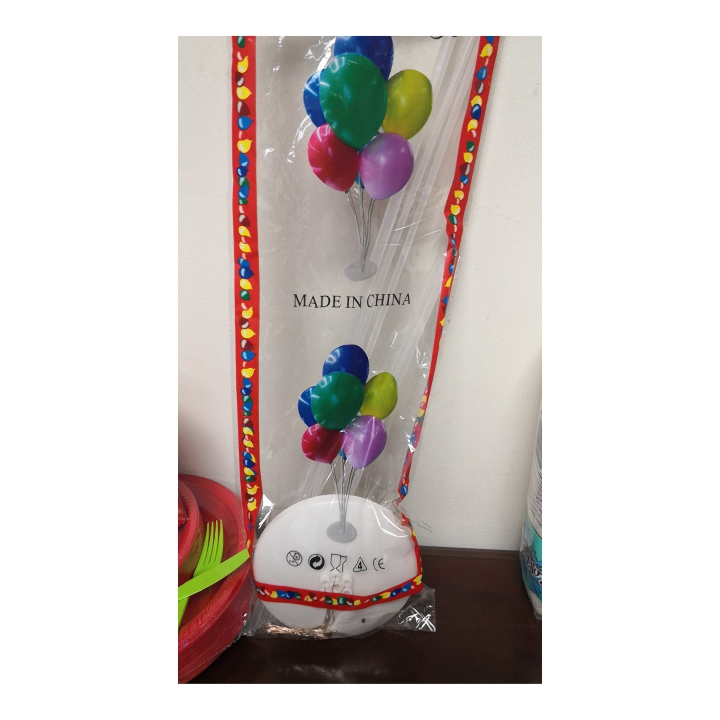 (c) LED Table Balloon Holder