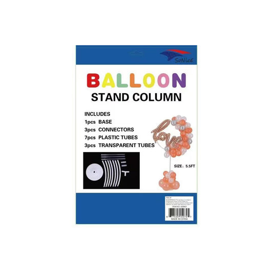 (c) Balloon Stand Column with Hoop