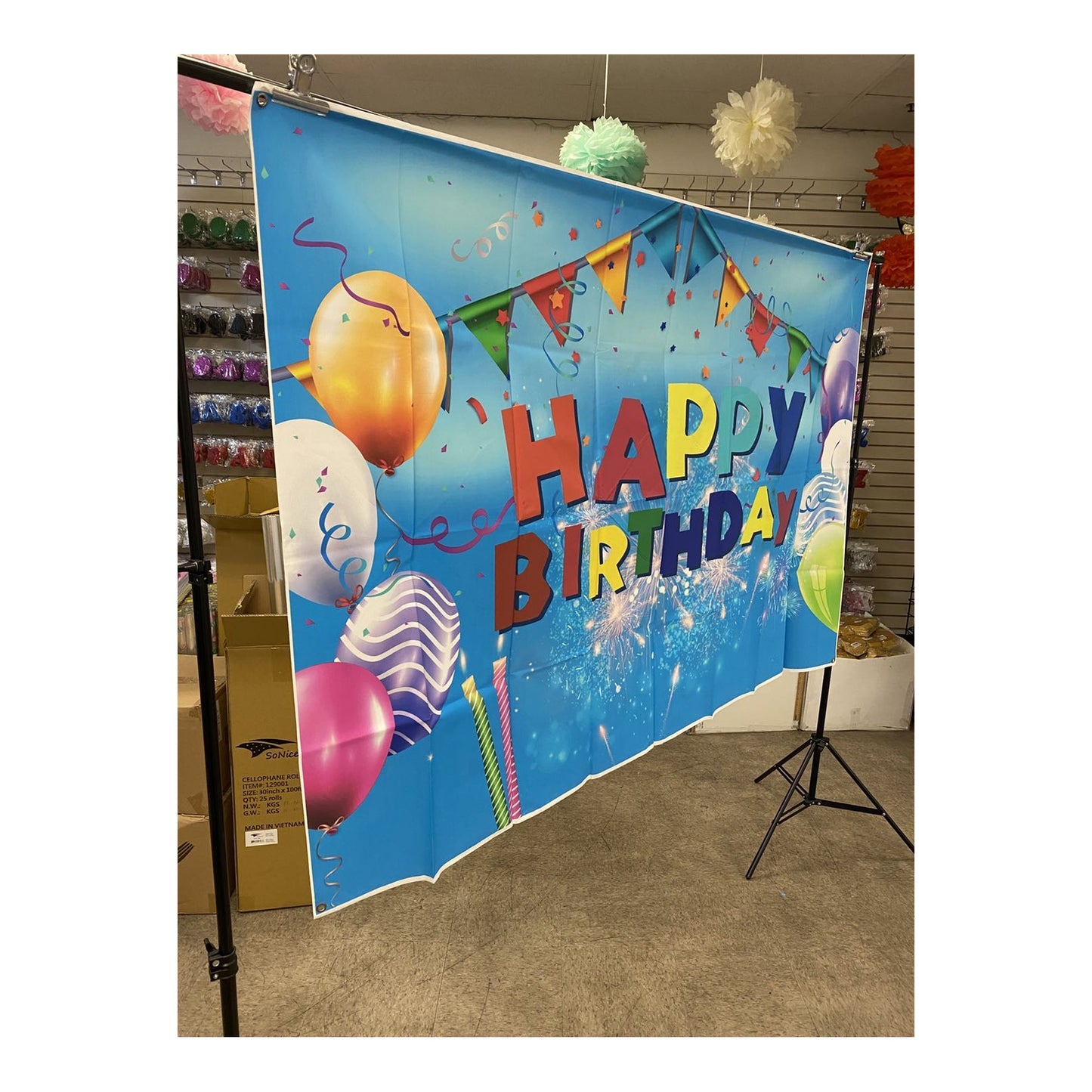 6 x 6" Photo Backdrop Stand 10Set/Case