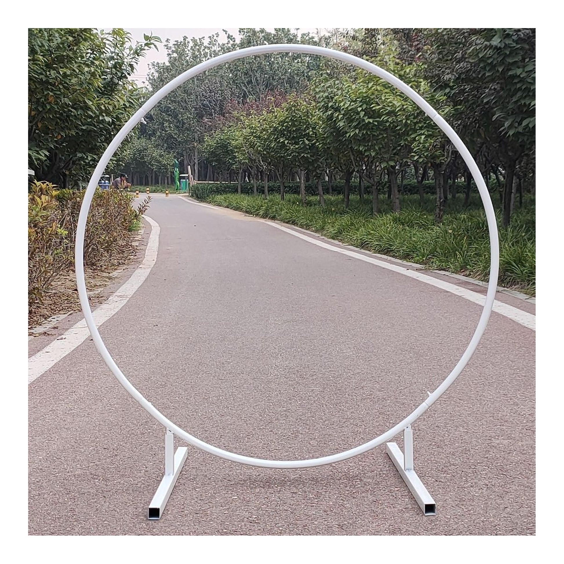 6 Ft Metal Round Backdrop Stnd, ,
