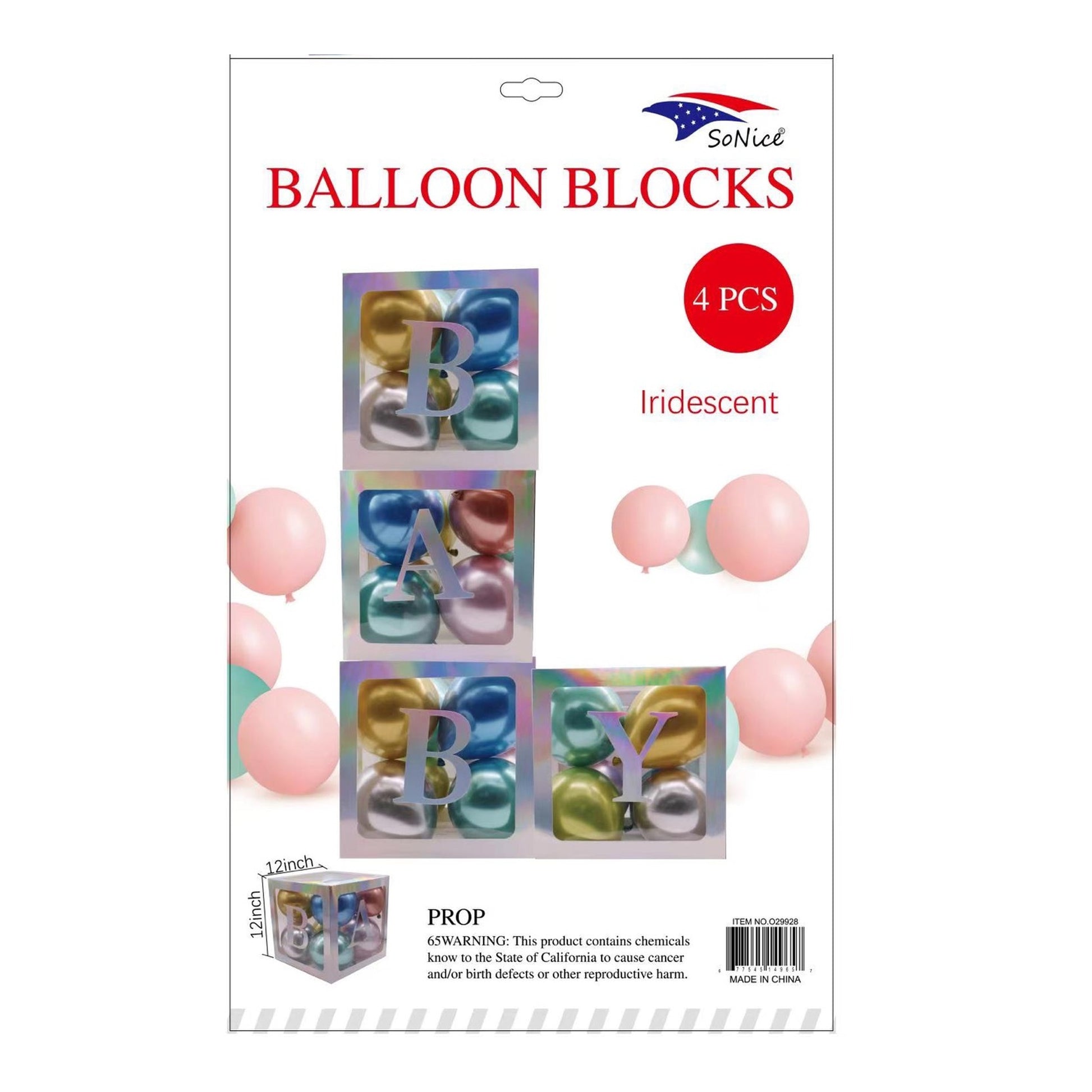 Balloon Box Iridescent