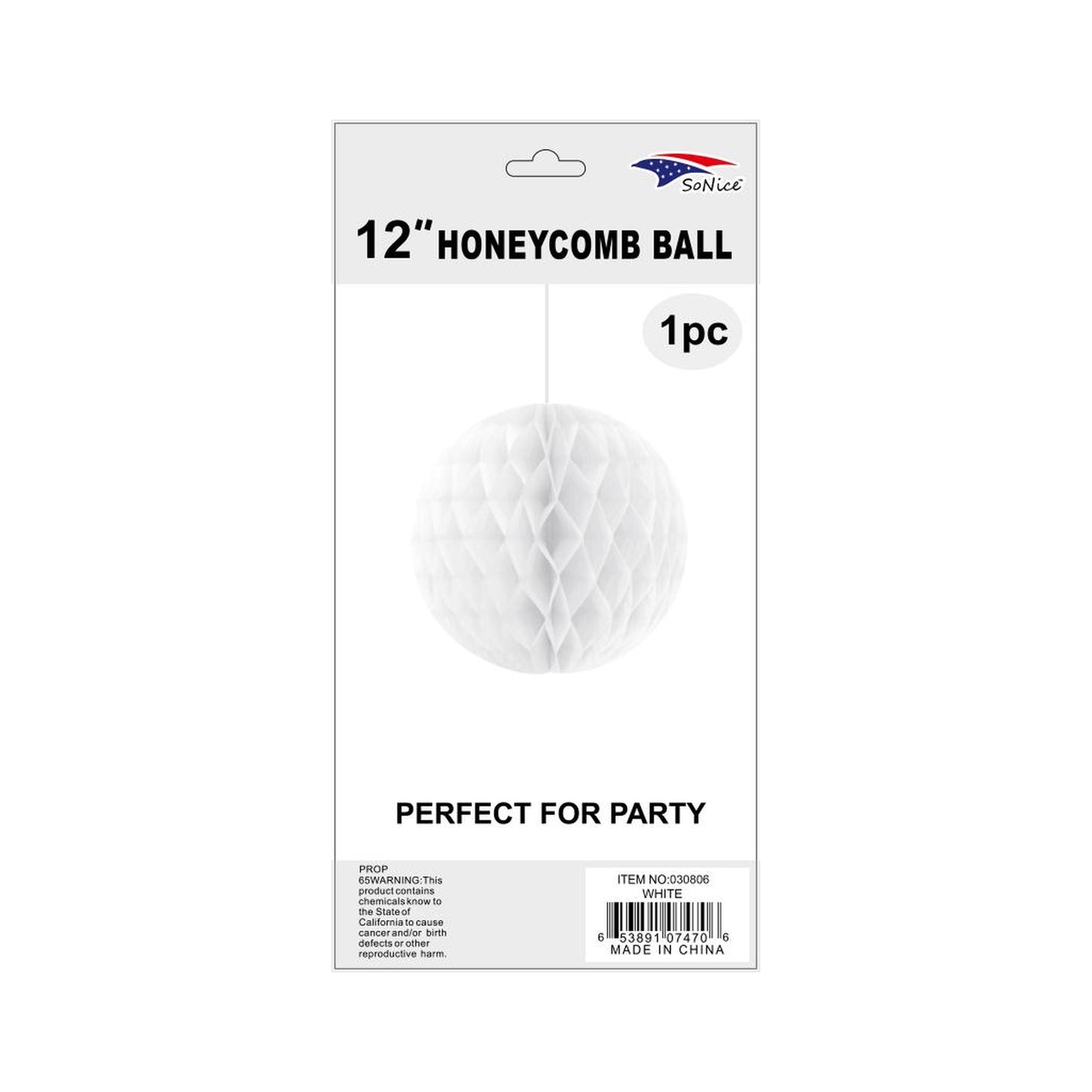 (c) 12' Honeycomb White