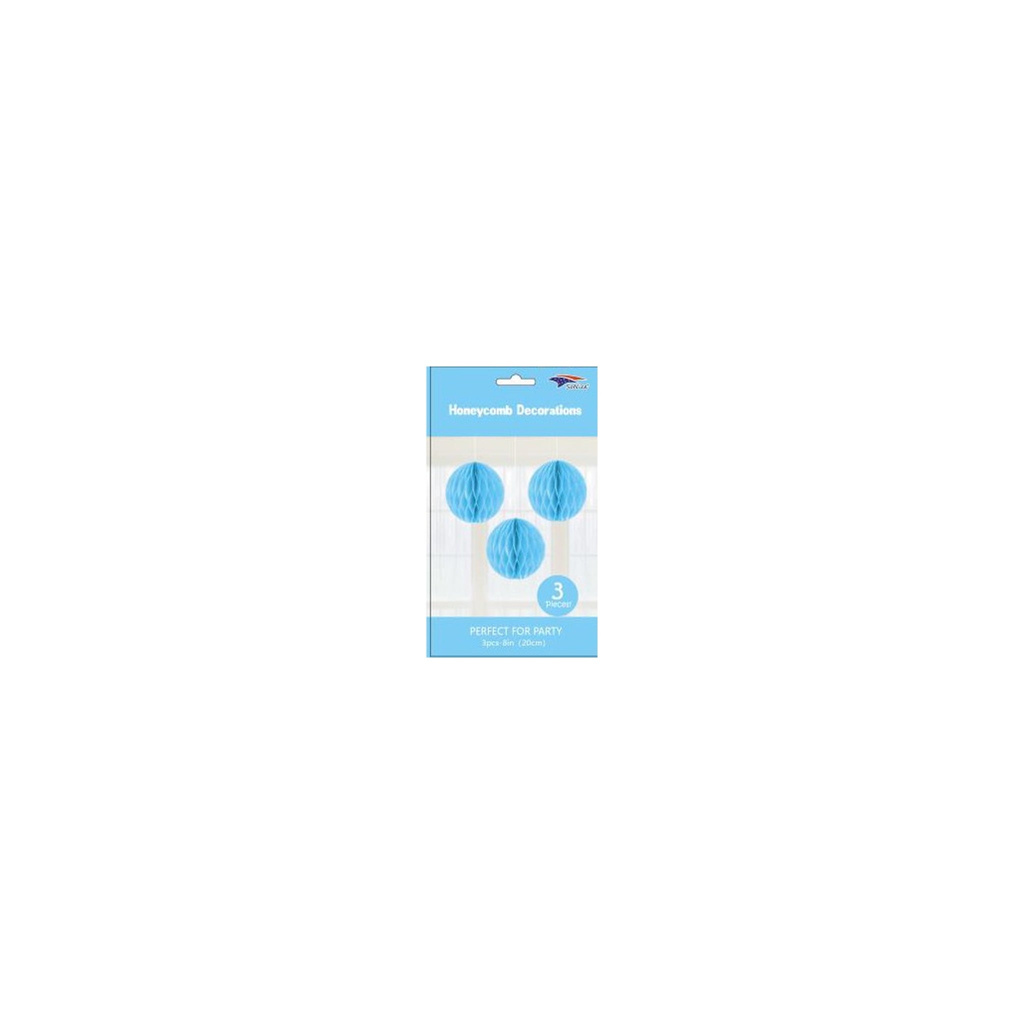 3Pcs Honeycomb Set Turquoise 120Set/Cs