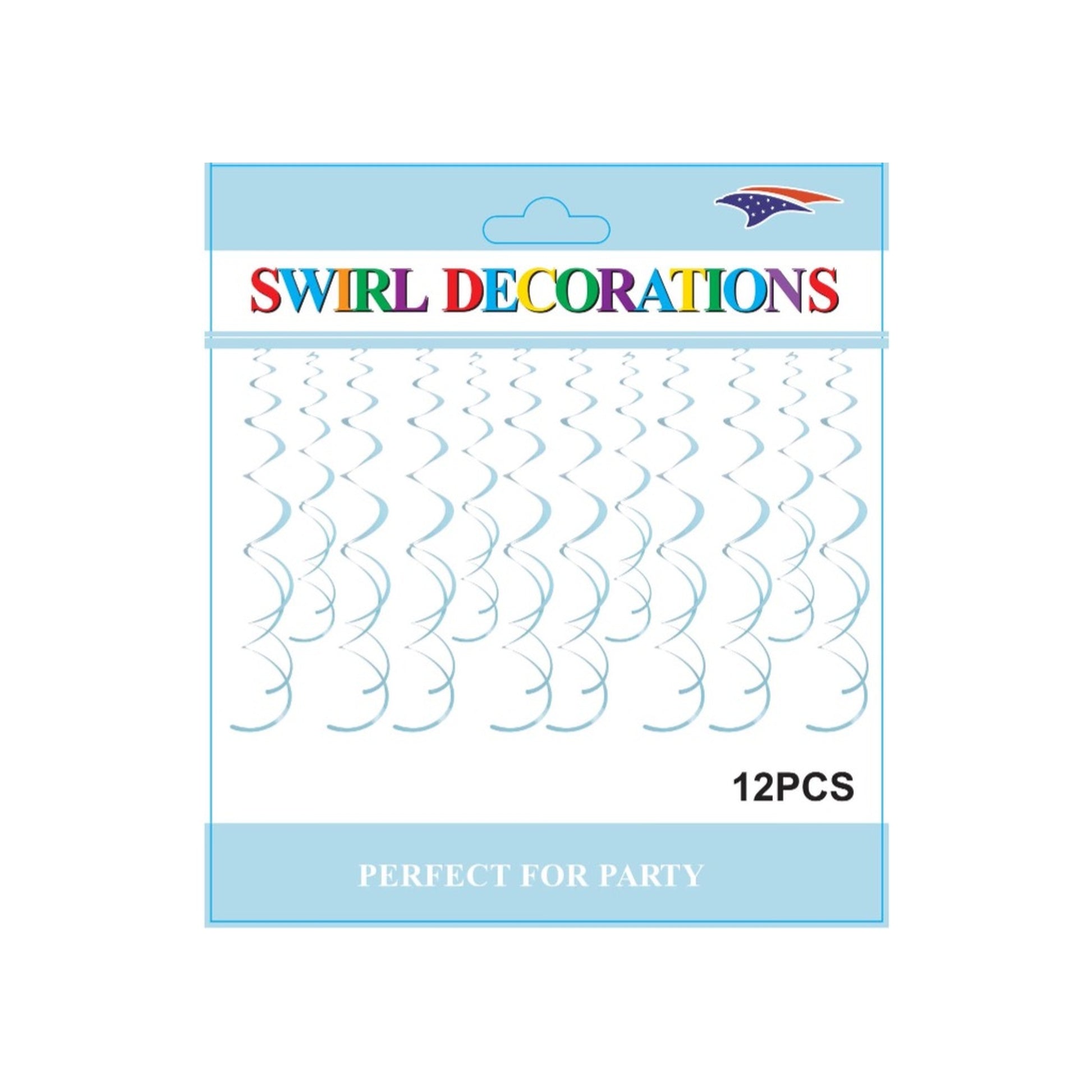 Swirls Pastel Blue 12 ct 120 Card/Cs
